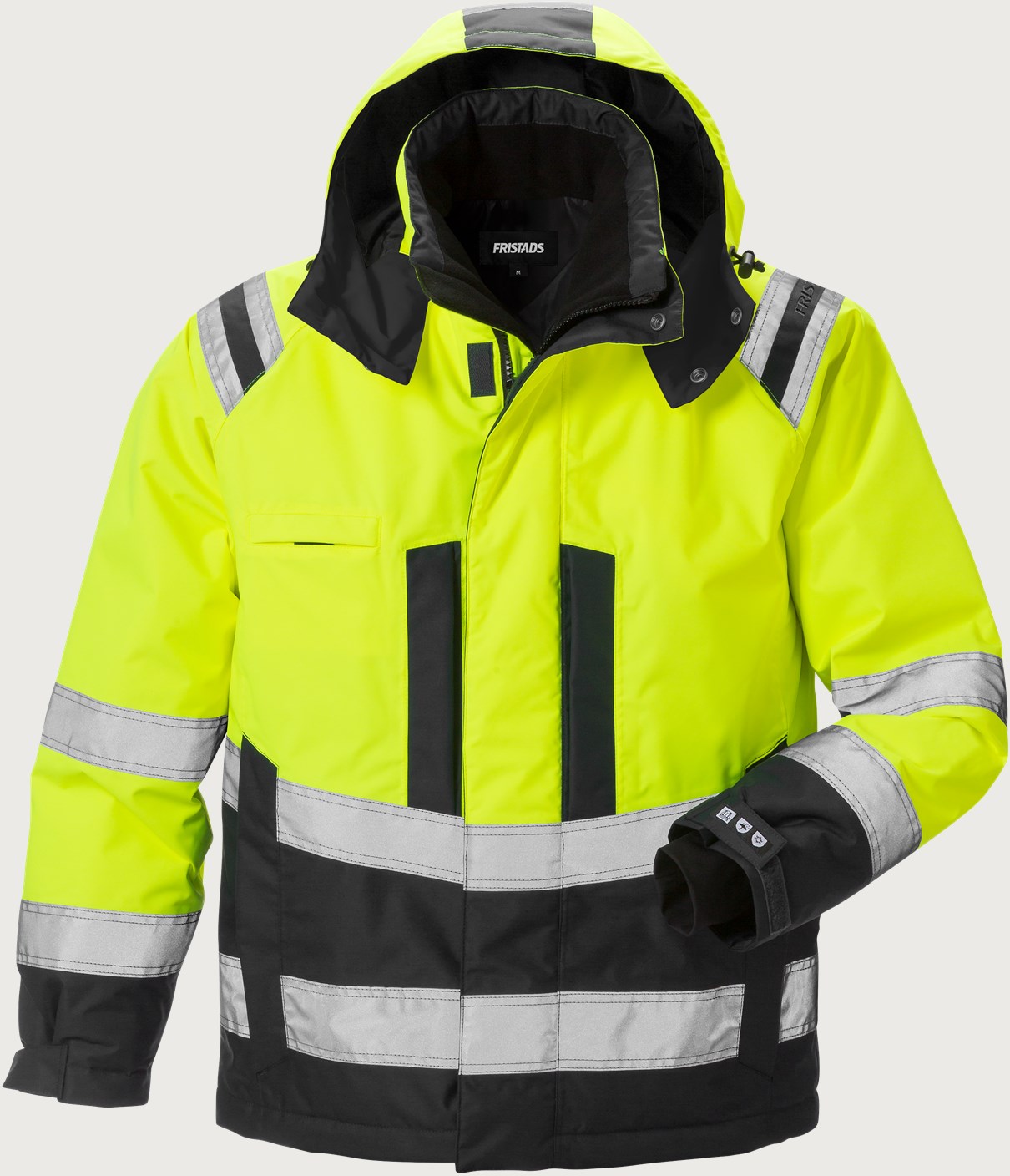 Fristads AIRTECH 4035 GTT Hi-Vis talvejope kl.3 kollane/must