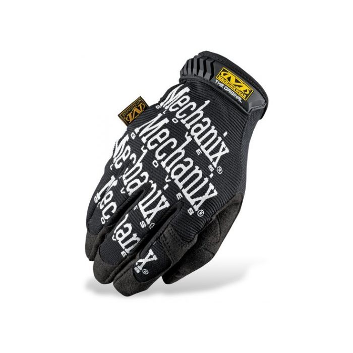 Mechanix ORIGINAL mustad kindad valge kirjaga