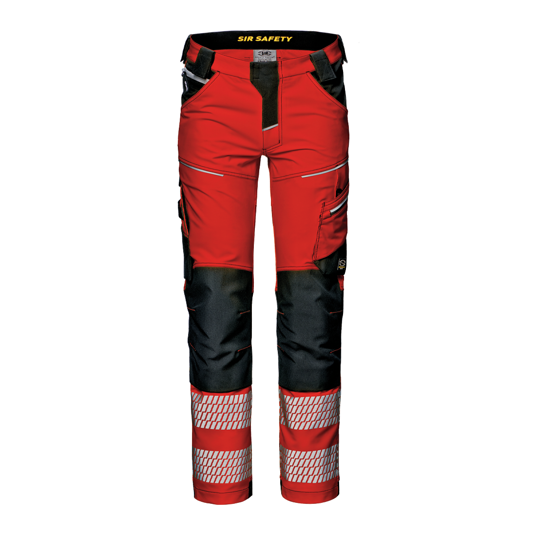 Sir Safety GEMINI HI-VIS stretšpüksid kl.2 punane