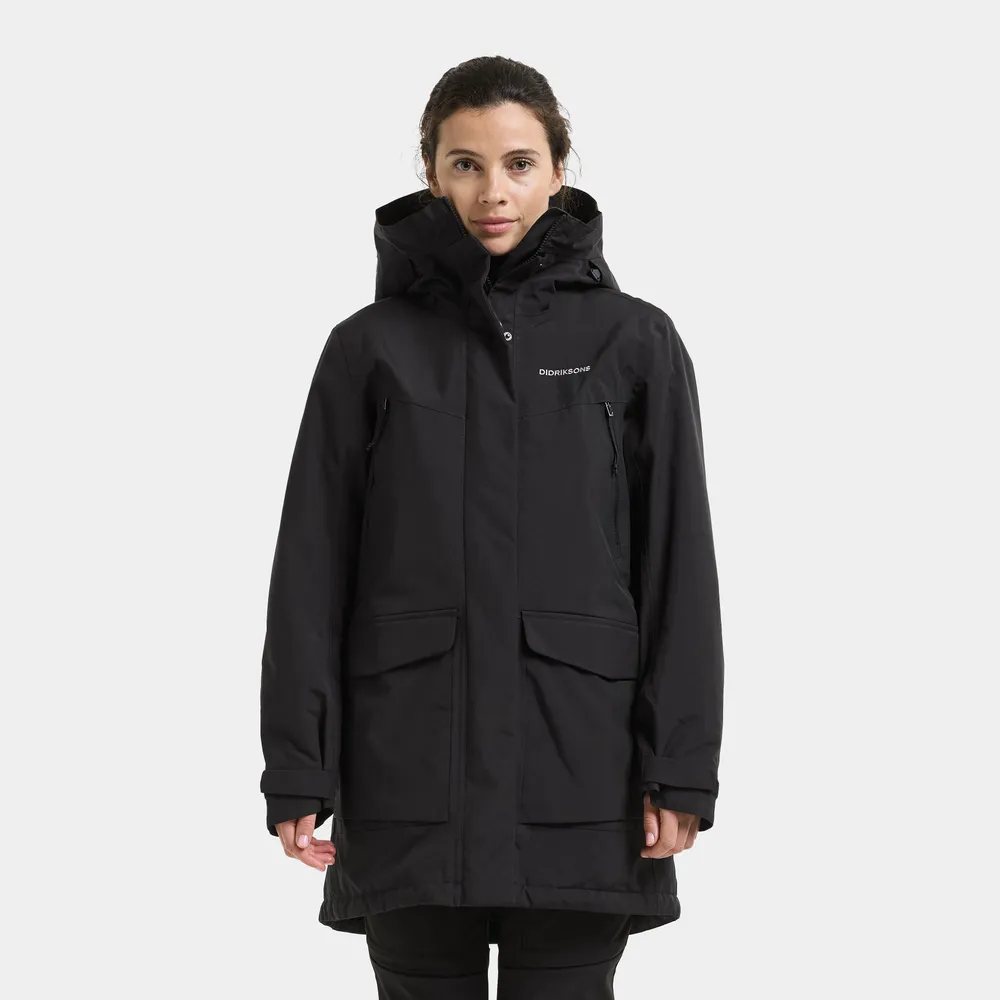 Didriksons FELIA naiste talveparka must