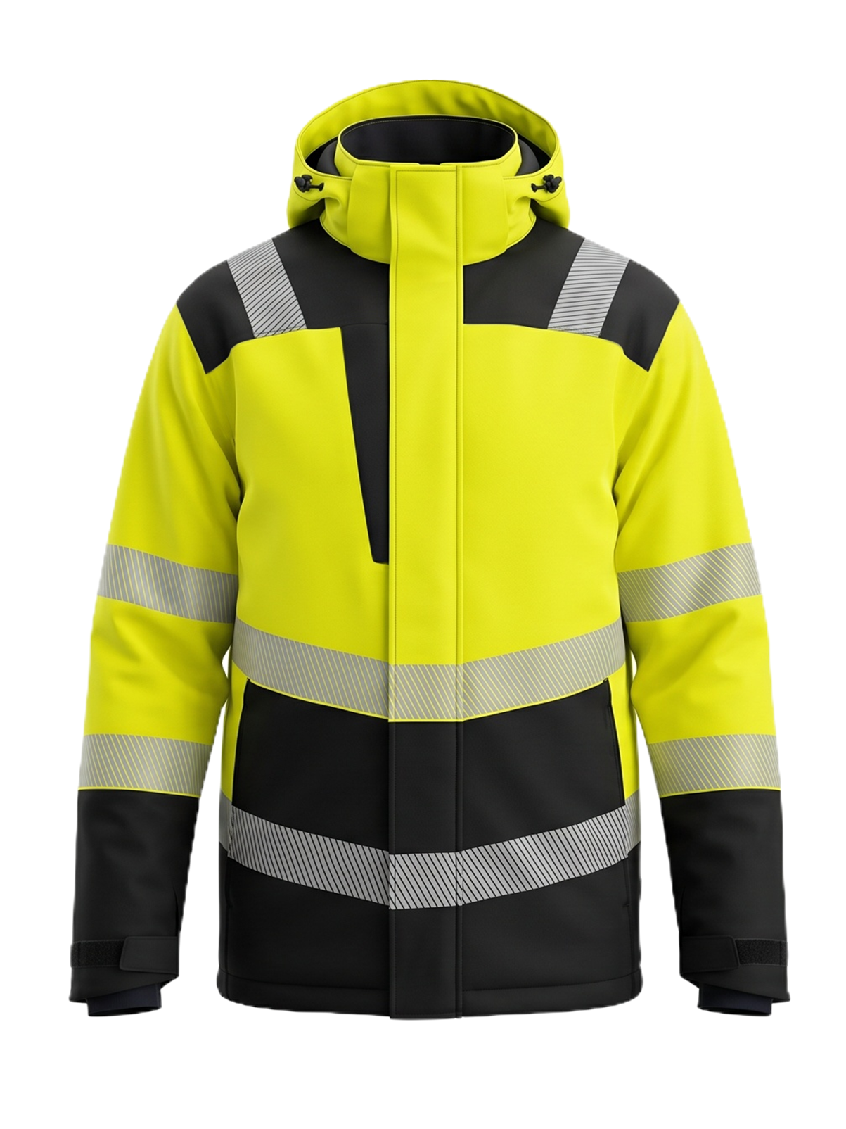 BoSafety LIMA Sorona talvejope Hi Vis Kl.2 kollane/must