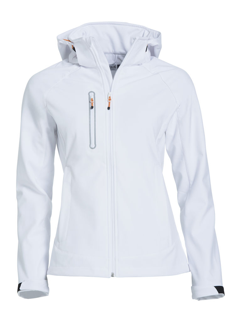 Clique MILFORD naiste softshell jope valge
