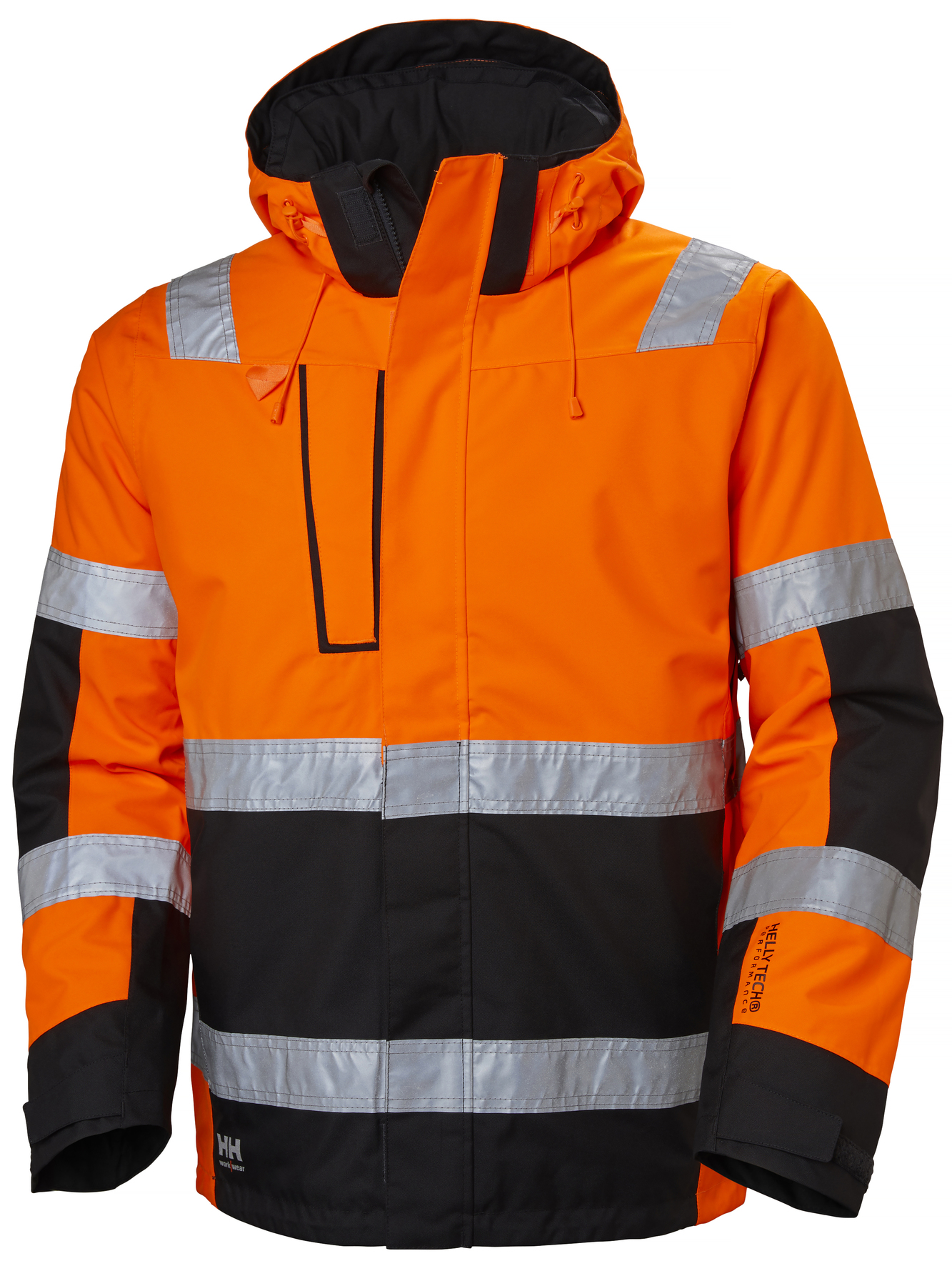 Helly Hansen ALNA talvejope HI VIS CL3, oranž/must