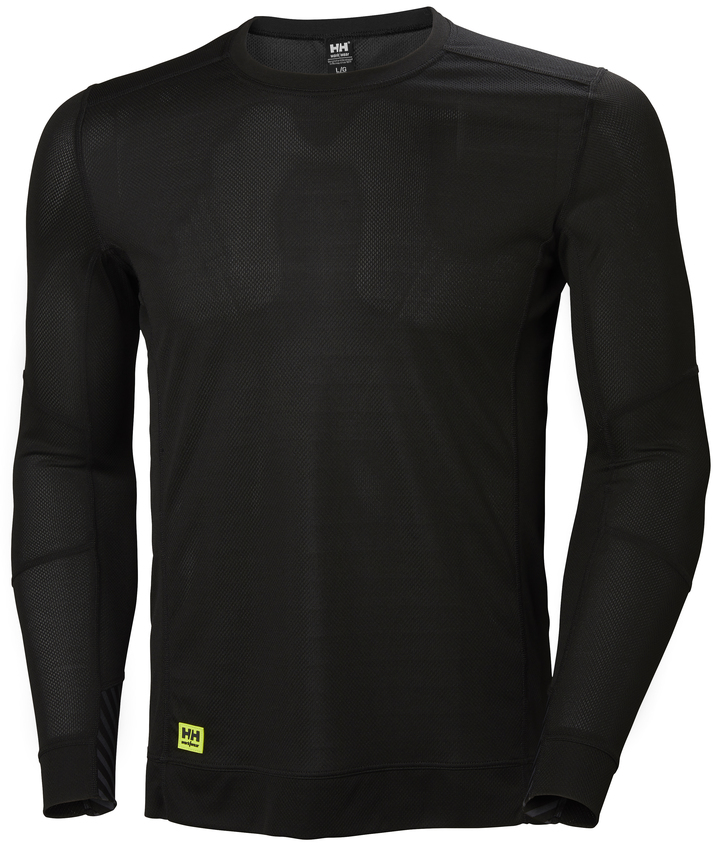 Helly Hansen LIFA Crewneck termosärk, must