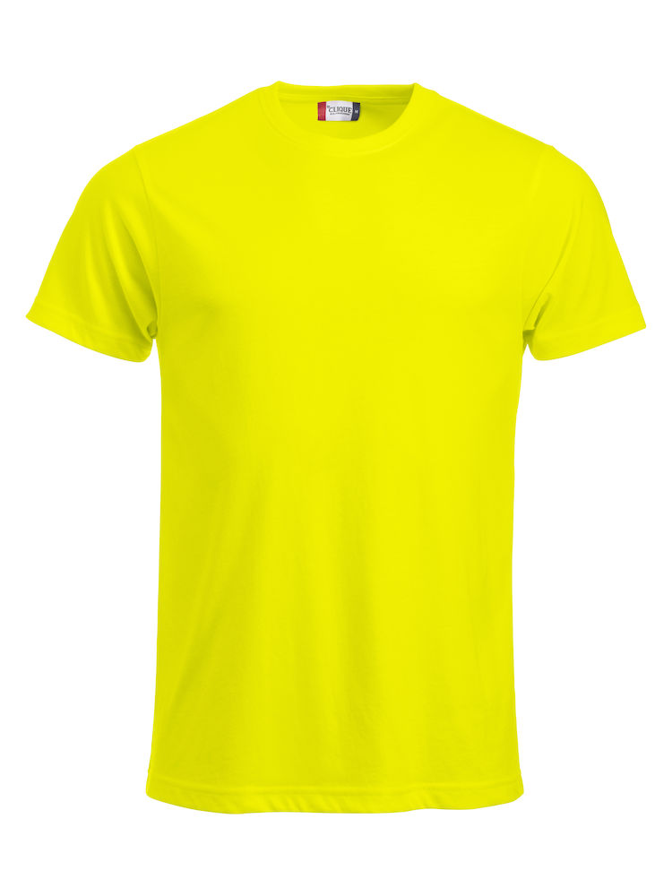 Clique NEW CLASSIC T-särk meeste, HI VIS kollane