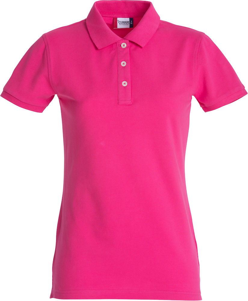 Clique STRETCH PREMIUM polo naiste, roosa