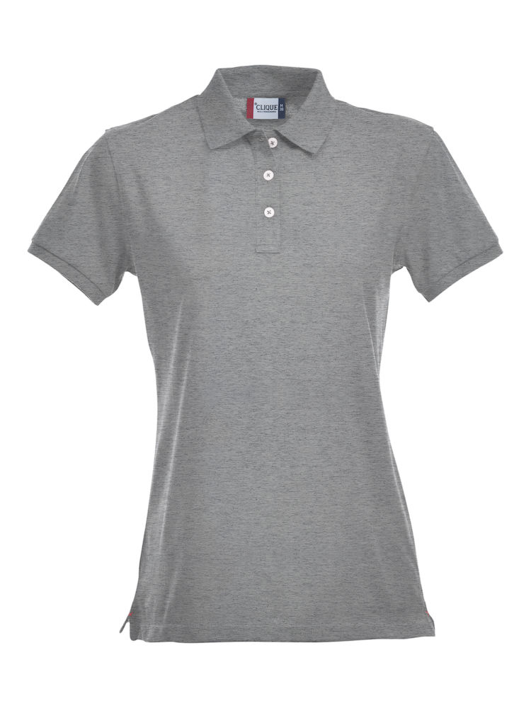 Clique STRETCH PREMIUM polo naiste, hall