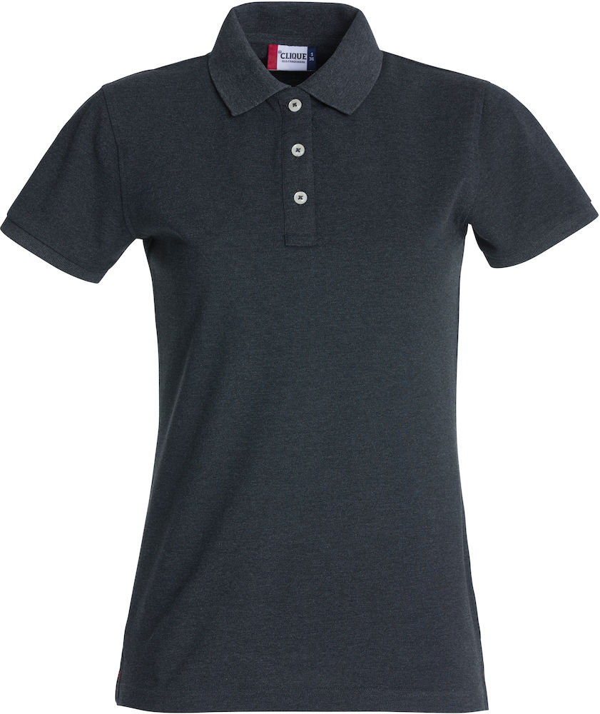 Clique STRETCH PREMIUM polo naiste, tumehall
