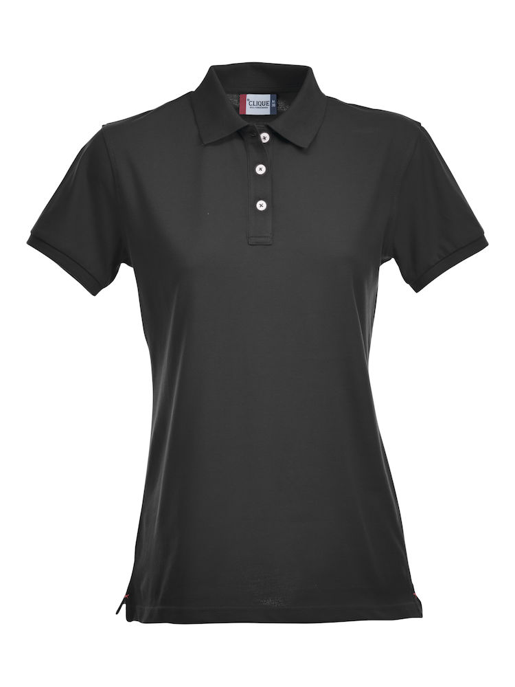 Clique STRETCH PREMIUM polo naiste, must