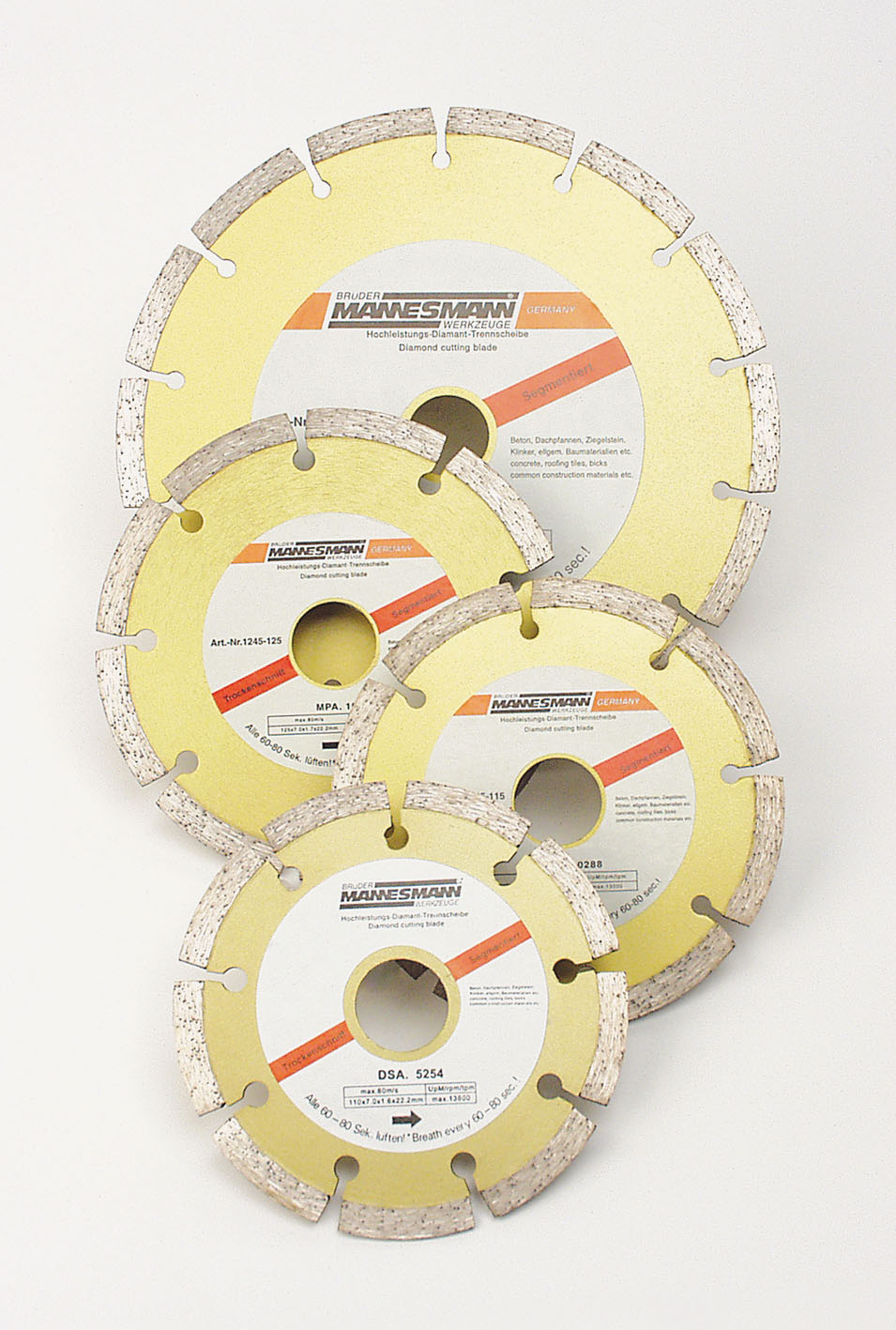 Mannesmann teemantketas segment 178mm