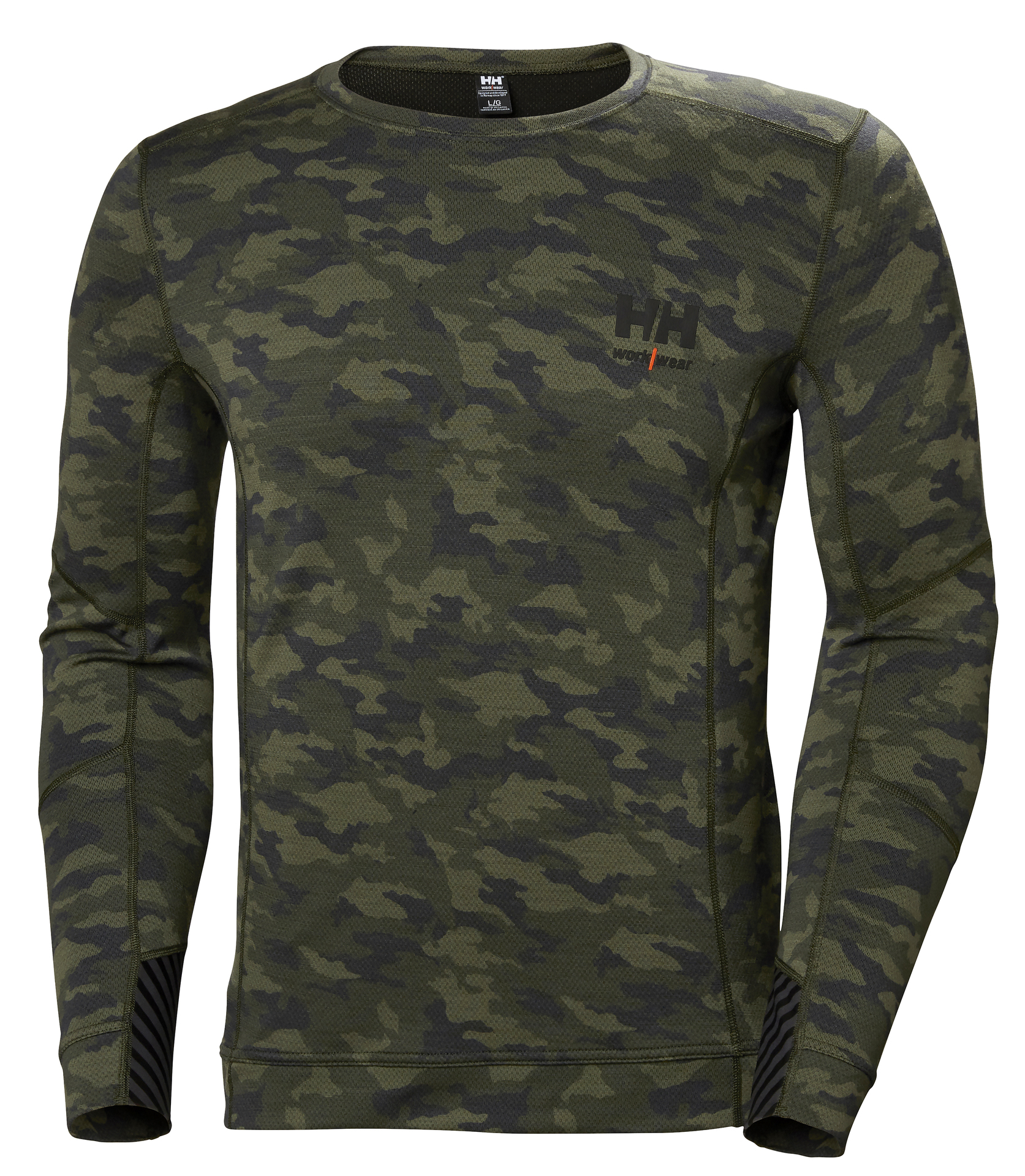 Helly Hansen LIFA MERINO Crewneck termosärk Camo