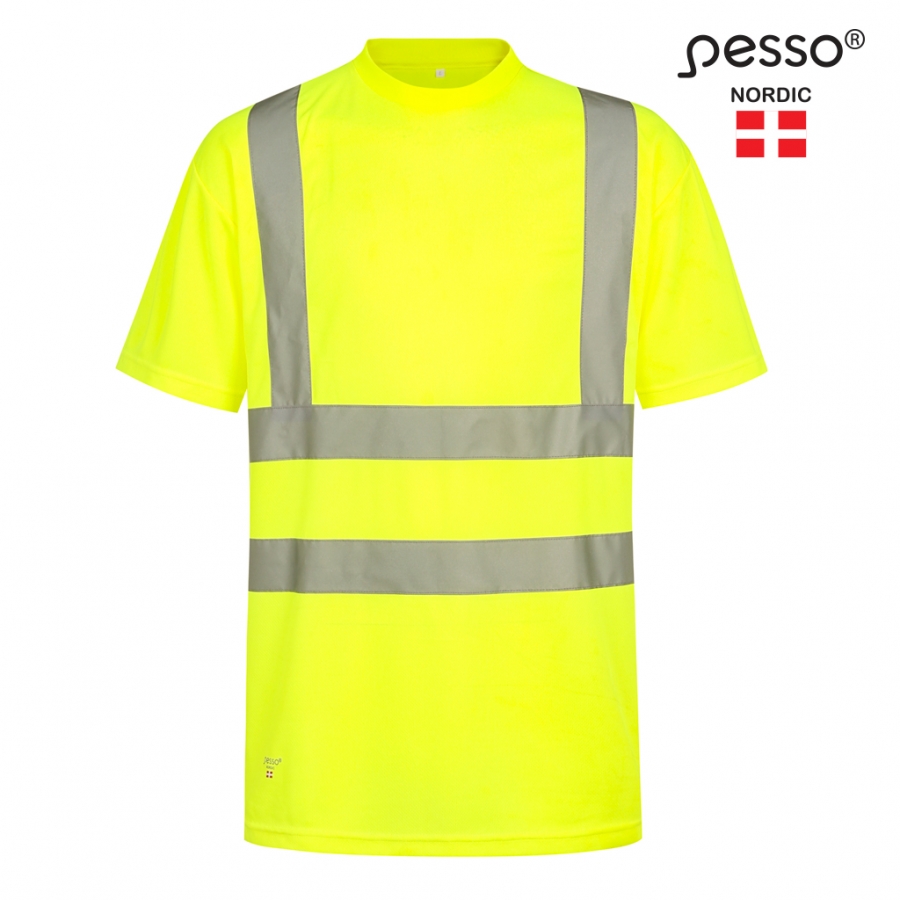 Pesso HI VIS T-särk, kollane