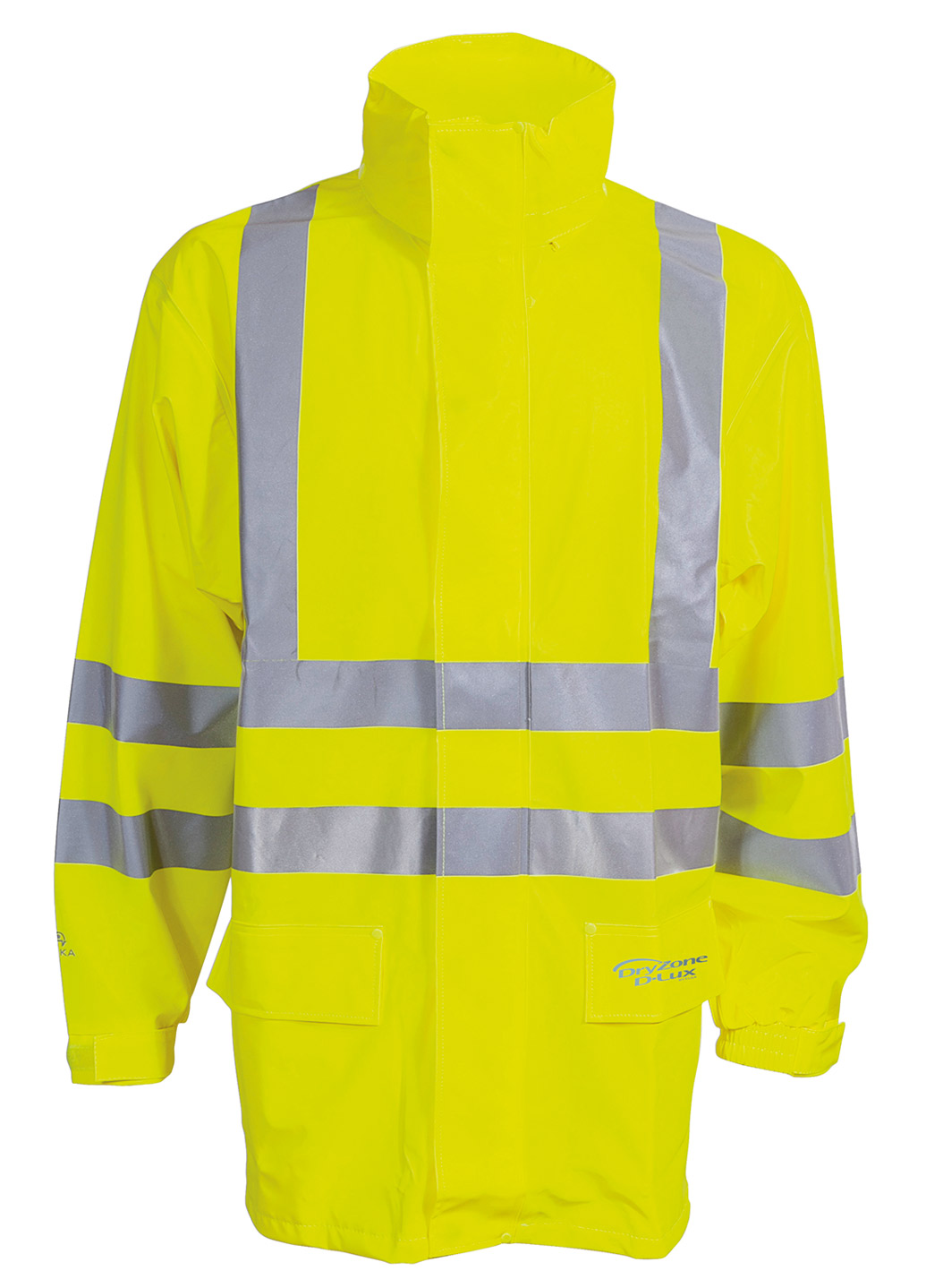 ELKA Dry Zone Visible D-Lux vihmamantel HI-VIS kollane