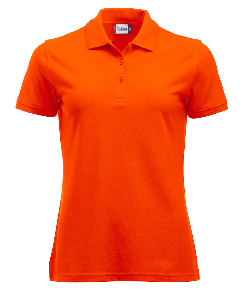 Clique MANHATTAN polo naiste, Hi-Vis oranž