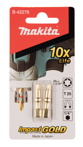 MAKITA kruvikeeraja otsikud T25 30mm (2tk)