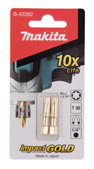 MAKITA kruvikeeraja otsikud T30 30mm (2tk)