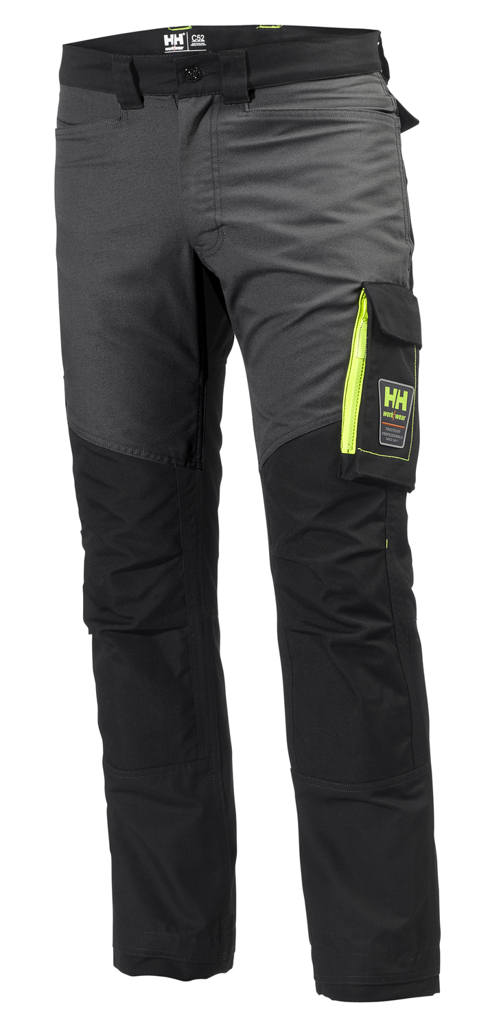 Helly Hansen AKER WORK püksid, must/tumehall