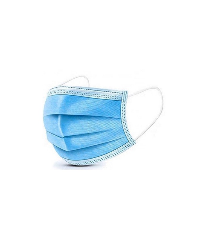 Meditsiiniline ühekordne 3-kihiline kaitsemask Type II, 50tk pakis