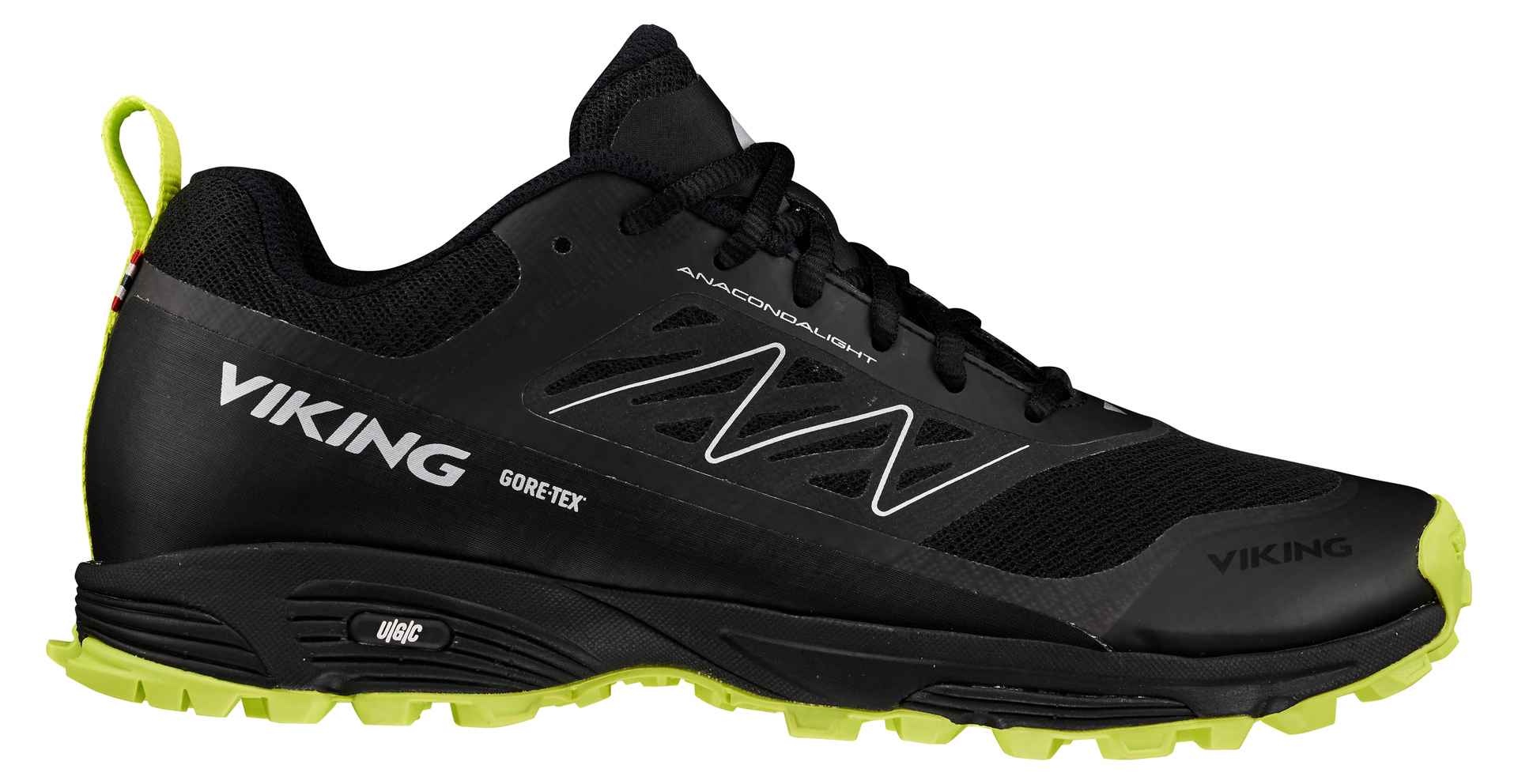 Viking ANACONDA Light INV FIT GTX matkajalatsid, must/lime