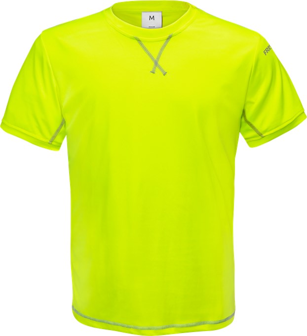 Fristads funktsionaalne T-särk 7455, kollane
