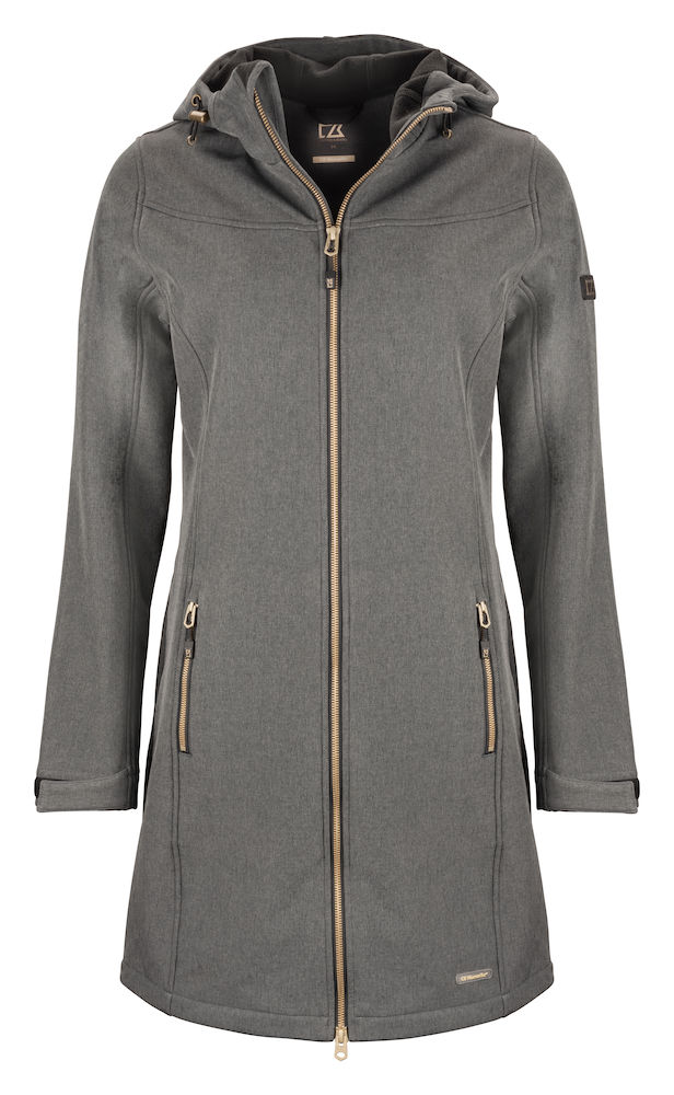 Cutter & Buck WHITTIER naiste softshell parka hall