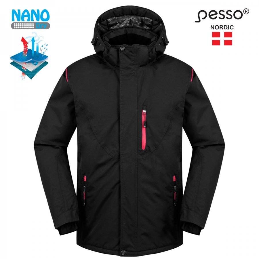 Pesso HELSINKI talvejope, must