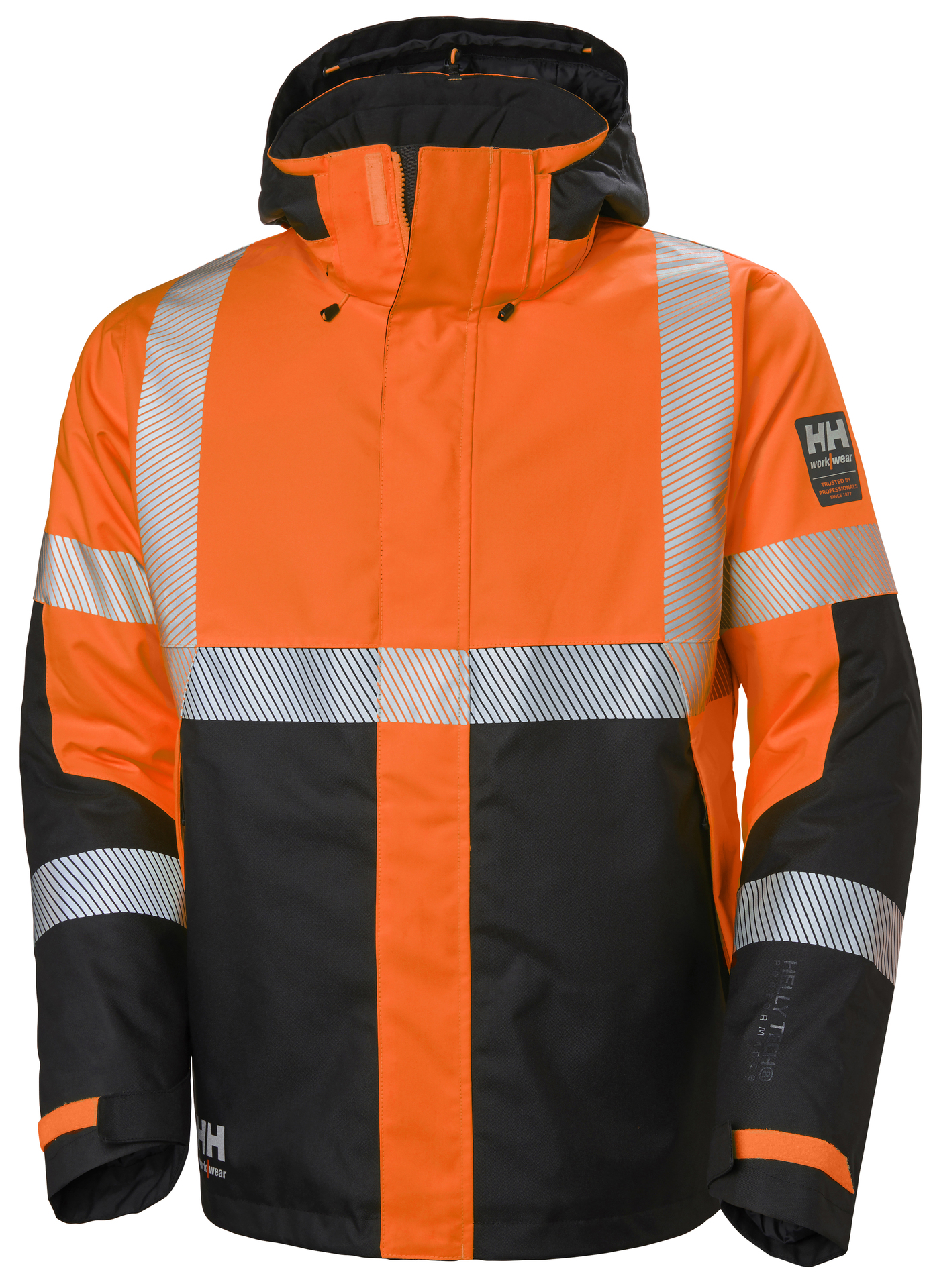 Helly Hansen ICU talvejope HI-VIS kl2, oranž/must