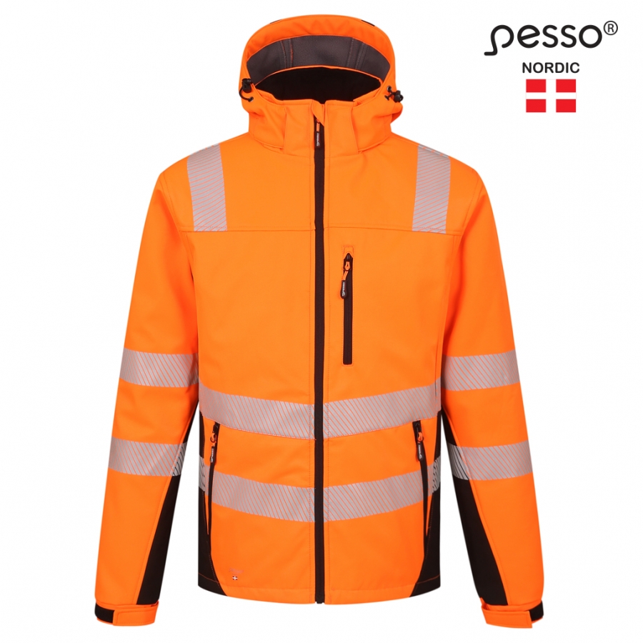 Pesso CALGARY talve softshell jope HI-VIS oranž