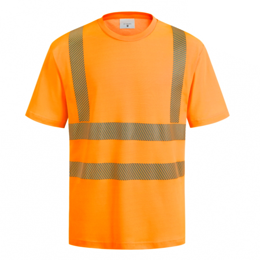 Tuuma Hi-Vis hingav T-särk, oranž