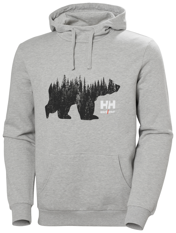 Helly Hansen LOGO kapuutsiga pusa helehall