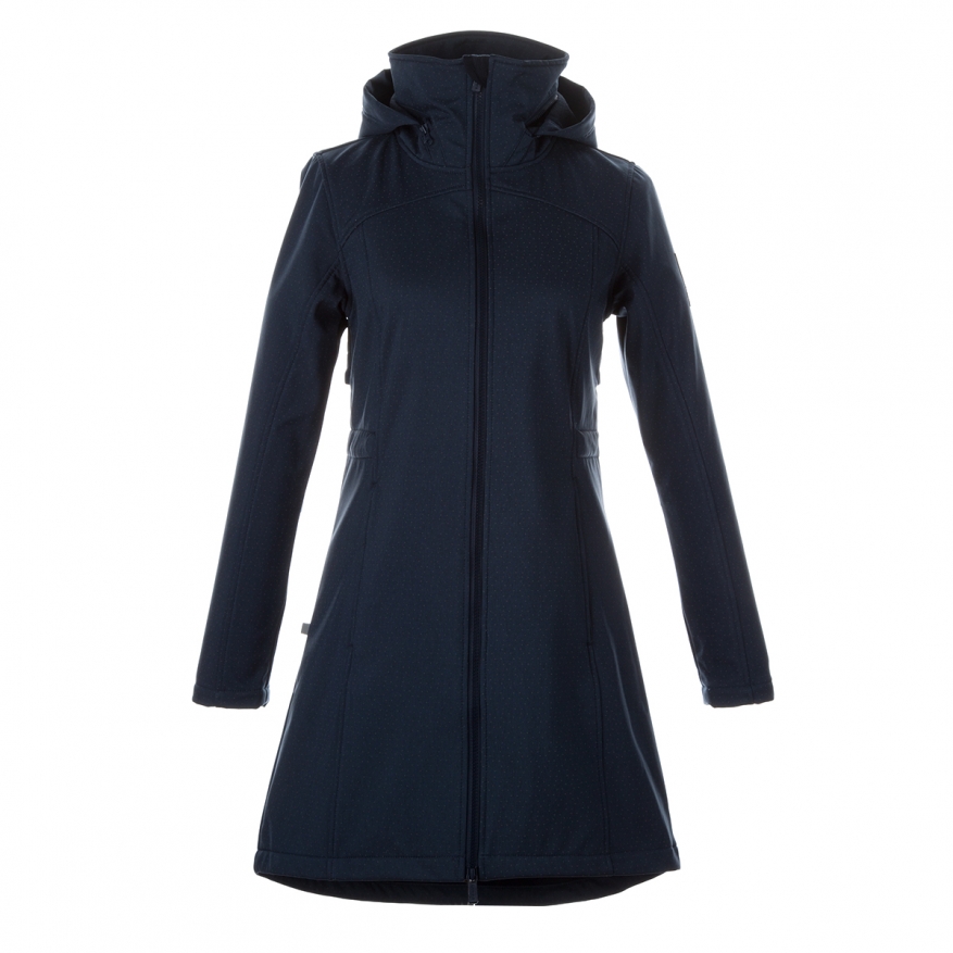 Huppa AVA naiste softshell mantel tumesinine