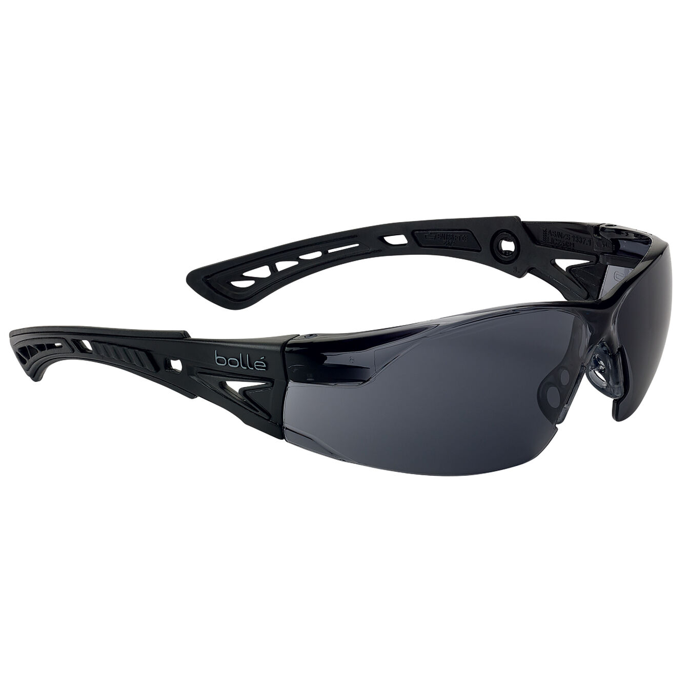 Bolle kaitseprillid RUSH+ Platinum Smoke PC lääts, BSSI