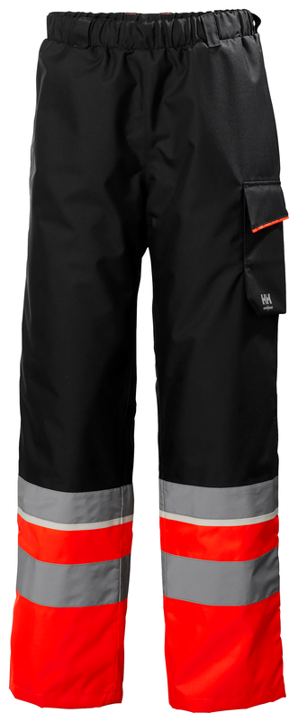 Helly Hansen UC-ME HI-VIS talvepüksid CL1, punane/must