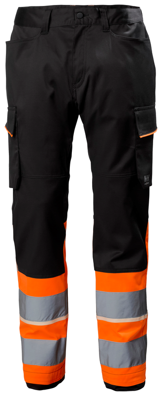 Helly Hansen UC-ME Service püksid HI-VIS kl1, oranž/must