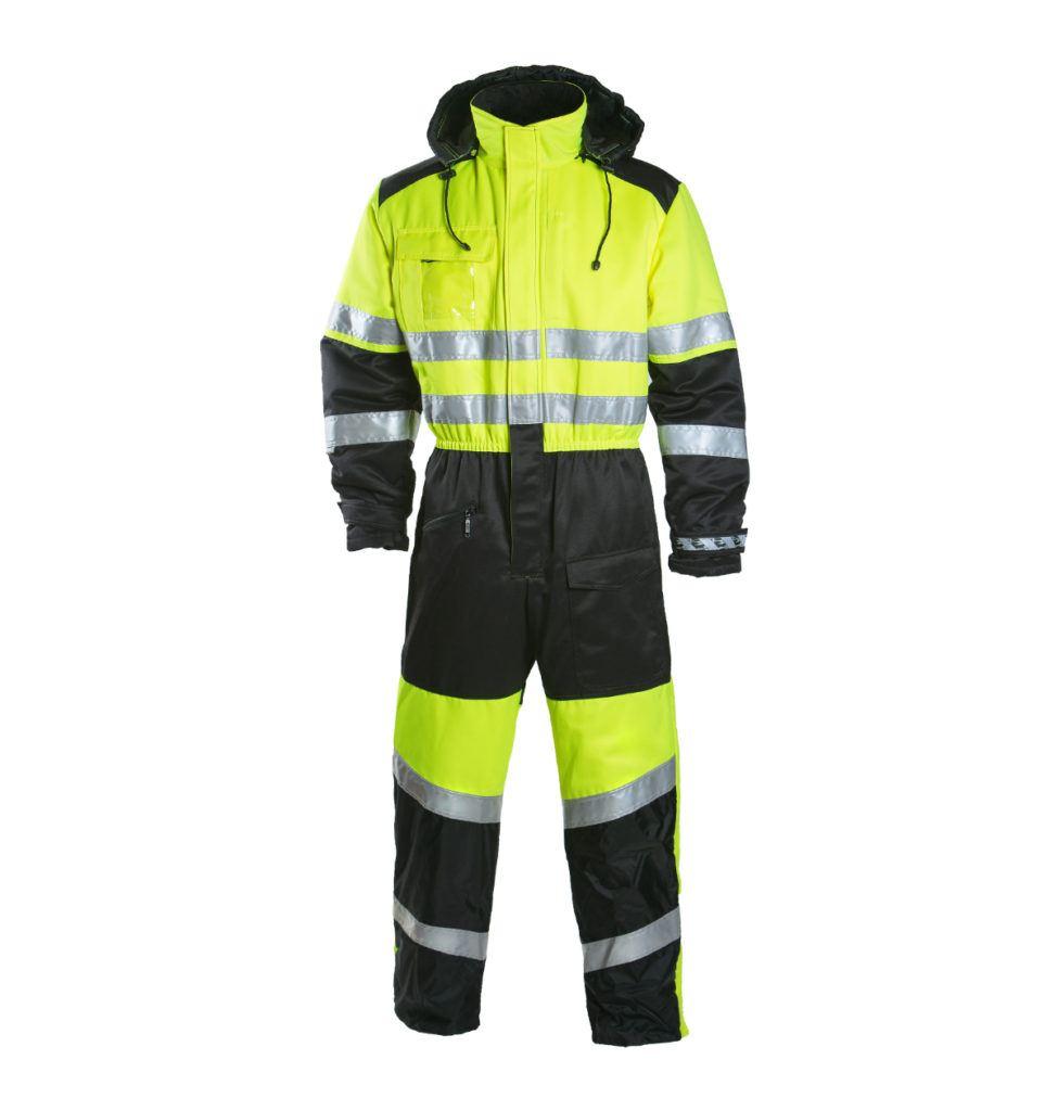 Dimex talvekombinesoon, must/kollane