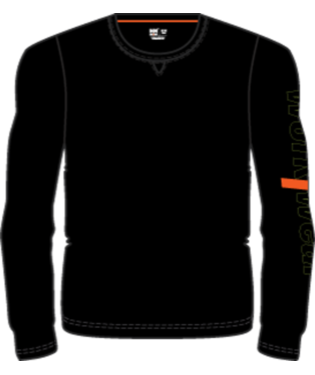 Helly Hansen GRAPHIC pikkade varrukatega T-särk must WW logo must