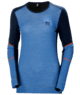 Helly Hansen LIFA MERINO naiste Crewneck termosärk, tumesinine/sinine