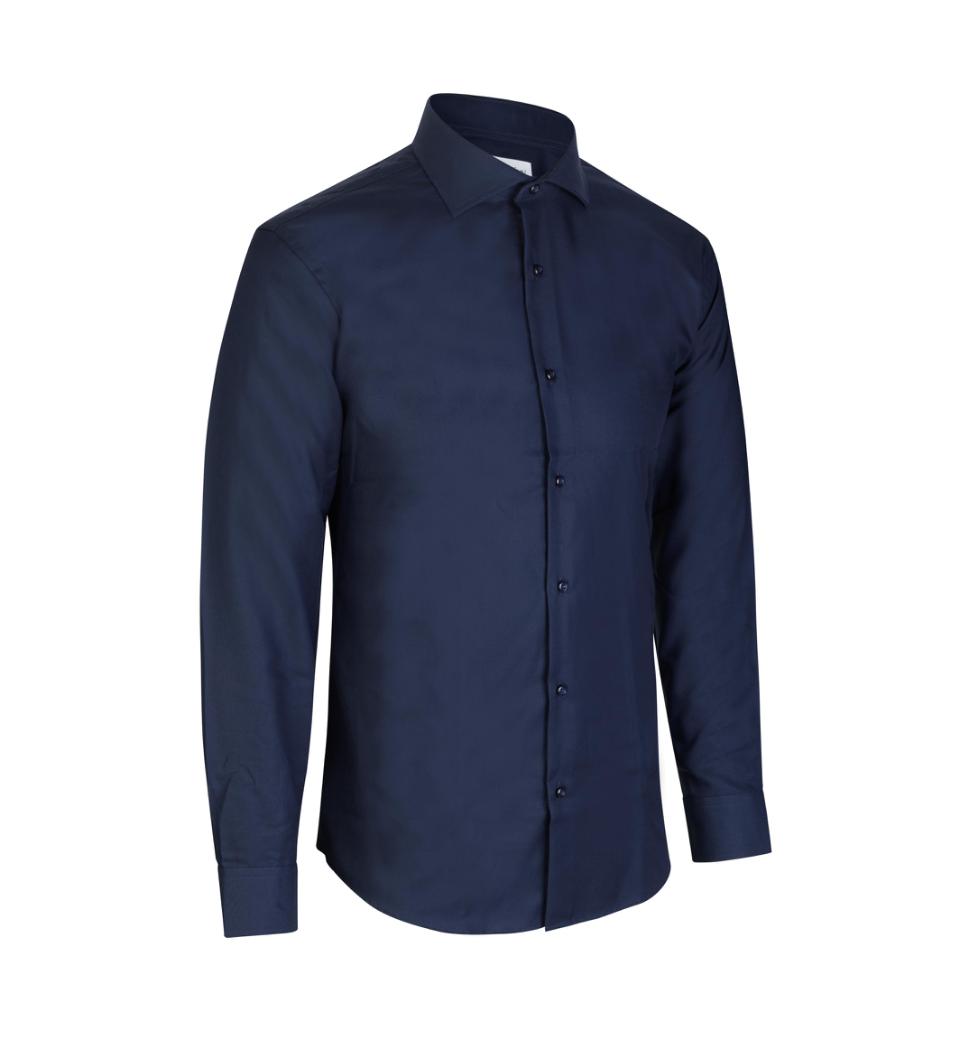 SEVEN SEAS Fine Twill Modern triiksärk tumesinine