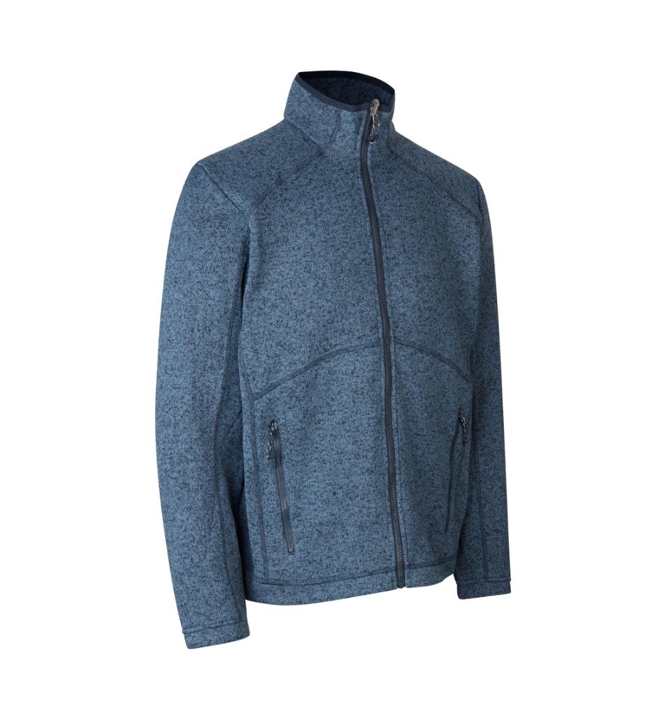 ID Zip-n-Mix kootud fliis navy melange
