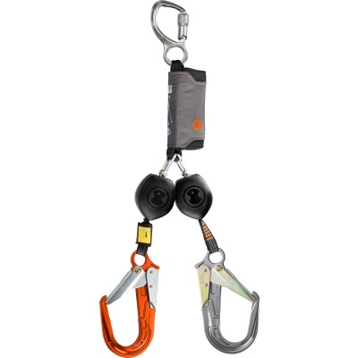 Skylotec PEANUT Y kukkumiskaitse 2 plokiga 50-135kg 1,8 m ja 2 alumiiniumkarabiiniga FS64