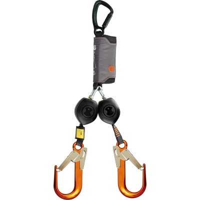 Skylotec PEANUT Y kukkumiskaitse 2 plokiga 50-135kg 2,5m ja 2 alumiiniumkarabiiniga FS90