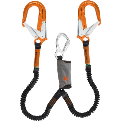 Skylotec SKYSAFE PRO FLEX Y 1.75m energianeelduriga kukkumiskaitse 50-140kg 2 karabiini