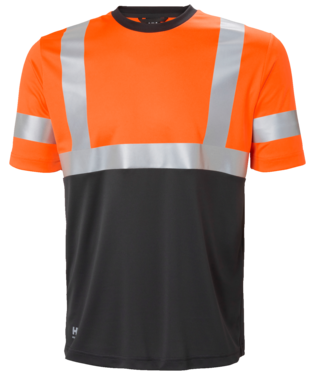 Helly Hansen ADDVIS T-särk CL1 oranž/must