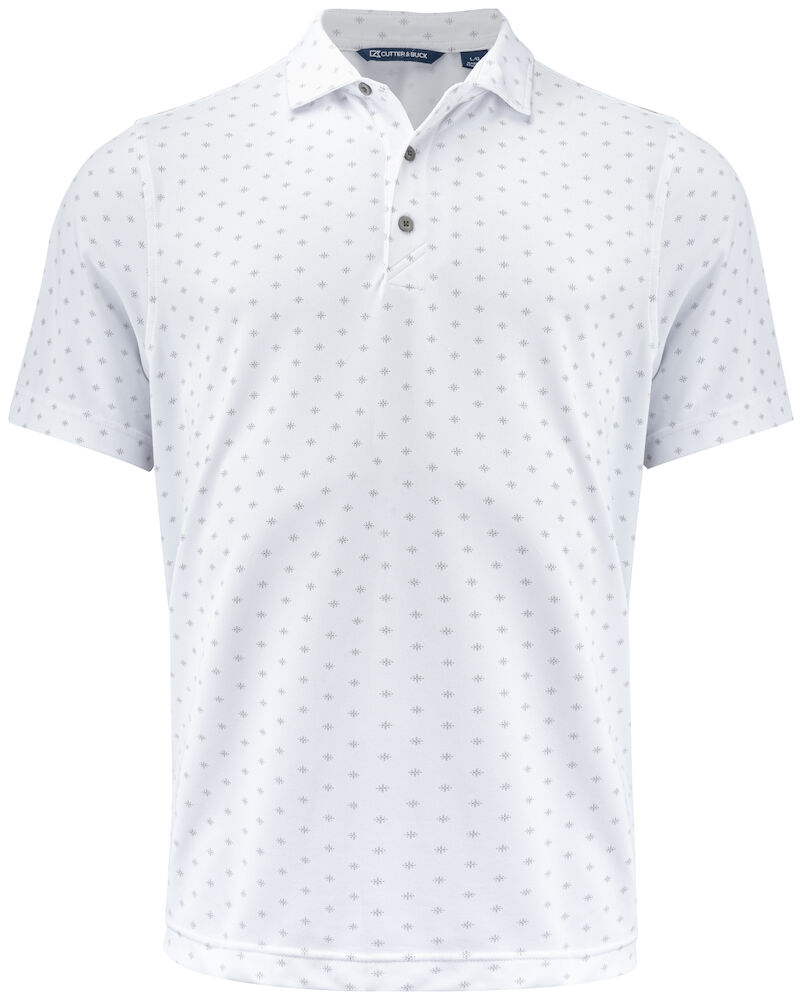 Cutter & Buck VIRTUE Eco polo valge REC