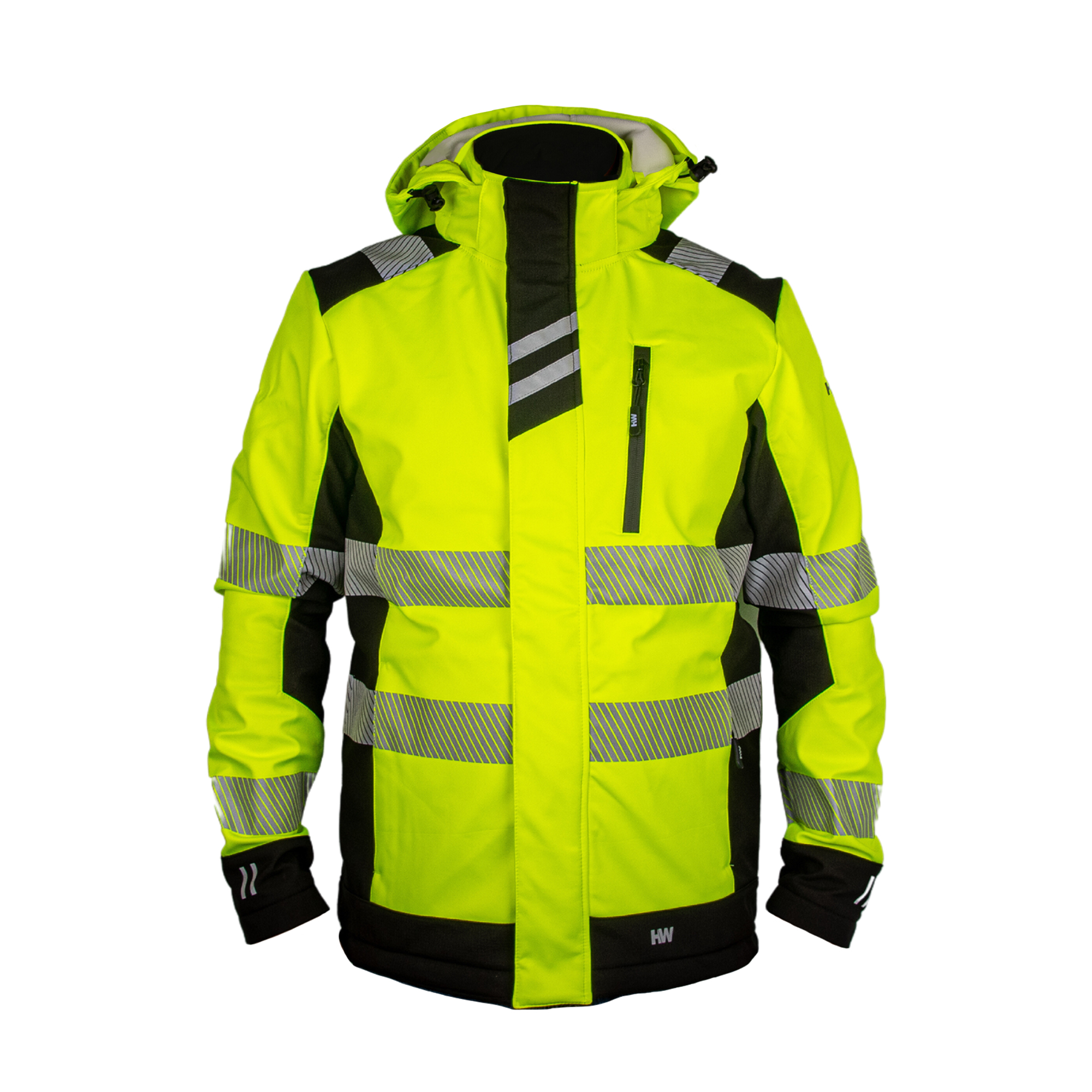 HW Tuscany softshell Hi-Vis kollane