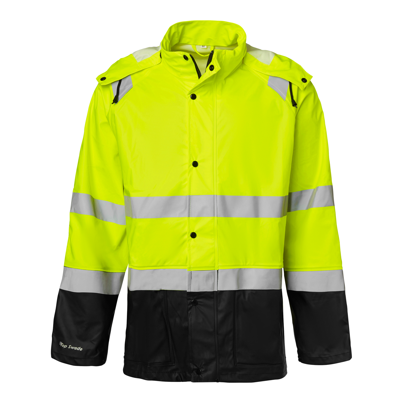 Top Swede vihmajakk Hi-Vis kl 3, kollane/must