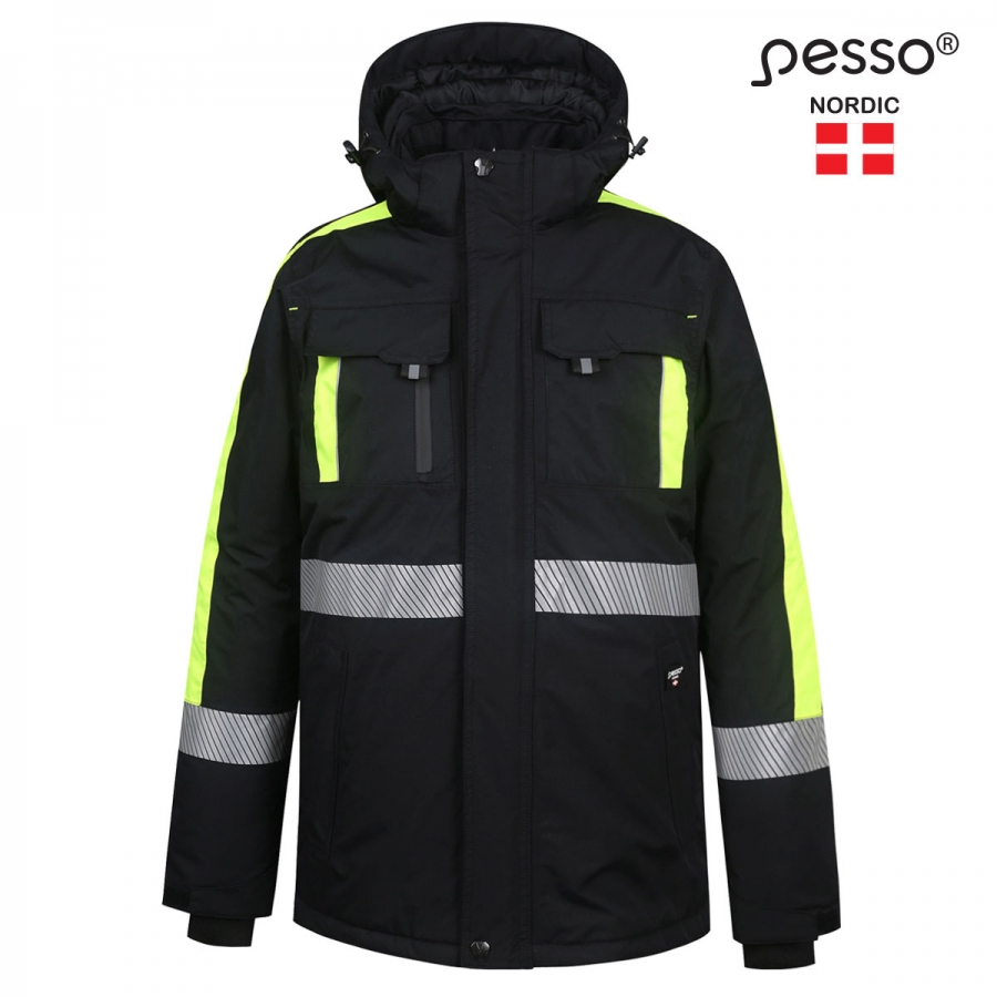 Pesso veekindel talvejope NOVA must/kollane
