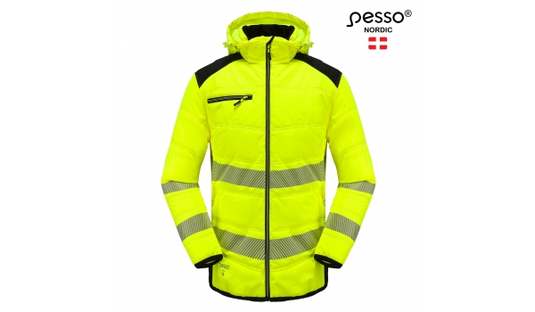 Pesso LYRA veekindel ripstop talvejope HI-VIS, kollane