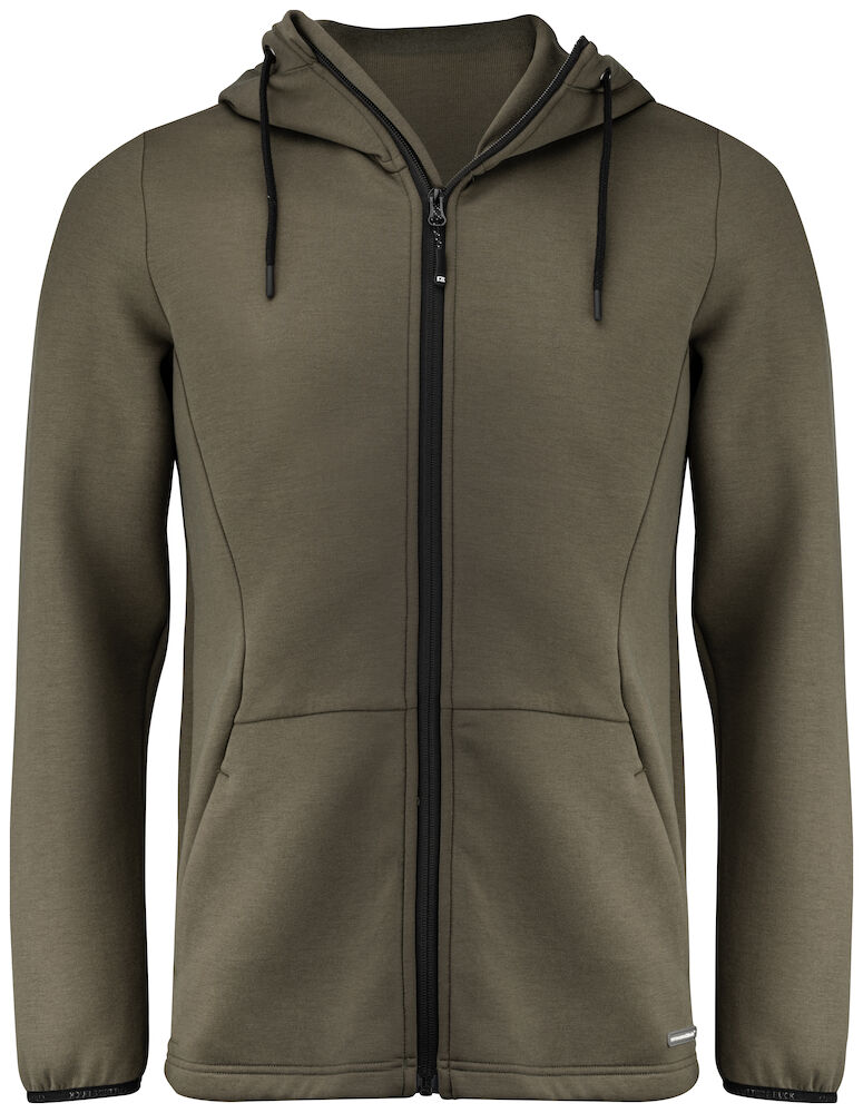 Cutter & Buck PEMBERTON meeste kapuutsi ja pika lukuga pusa roheline