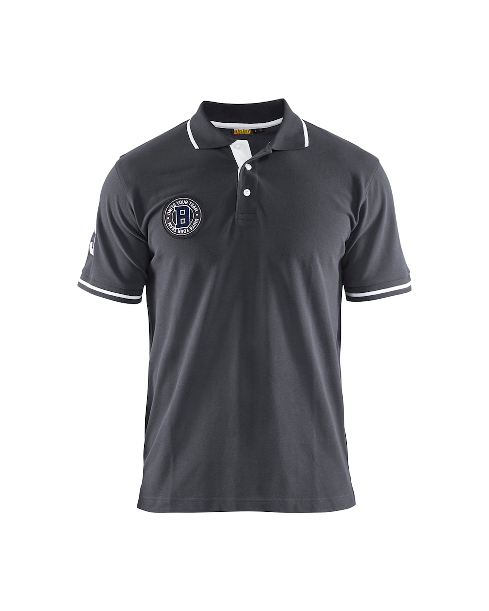 Blåkläder pikeesärk LIMITED tumehall/valge